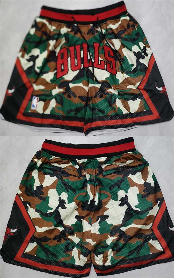 Men%27s Chicago Bulls Camo Grey Shorts->nba youth jerseys->NBA Jersey